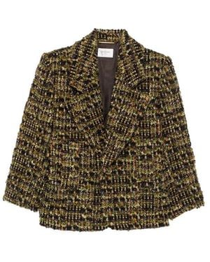 Saint Laurent Jackets - Green