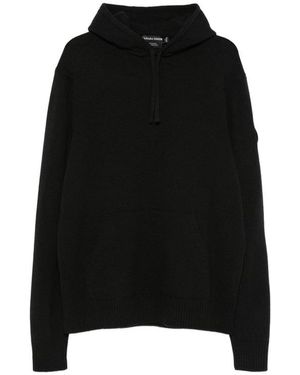 Canada Goose Wool Knit Hoodie - Black