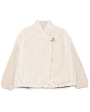 Moncler Neutrals Jackets - Natural