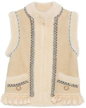 Valentino Neutrals Jackets - Natural