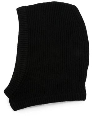 Rick Owens Hat Cashmere - Black