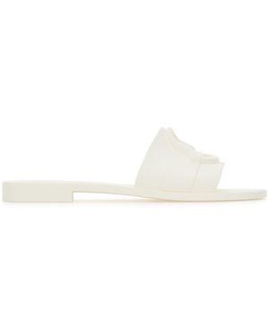 Moncler Shoes Slippers - White