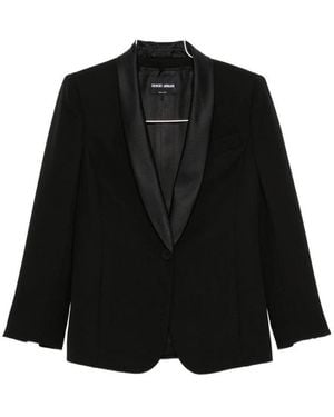 Giorgio Armani Jackets - Black