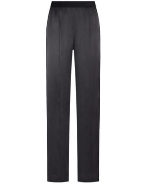 Tom Ford Peach-Feel Silk Satin Pj Pants - Blue