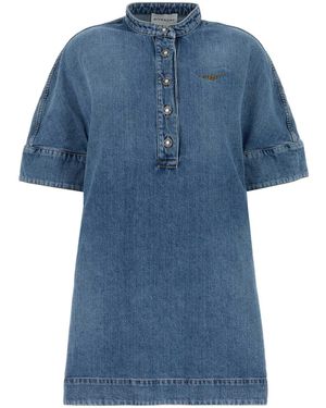 Givenchy Shirt Dress - Blue