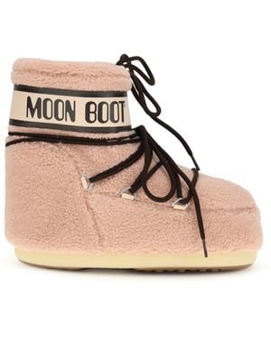 Moon Boot Low Icon Boots - Pink