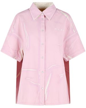 Marni Cotton Shirt - Pink