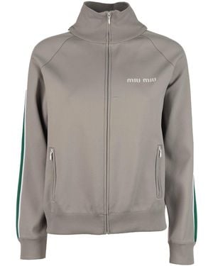 Miu Miu Clothing Knitwear - Gray