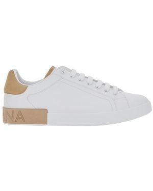 Dolce & Gabbana Portofino Calfskin - White