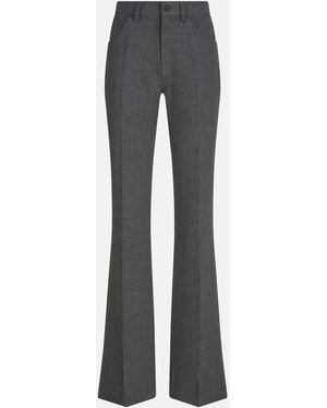 The Attico Long Pant - Gray