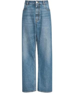 Alaïa Straight Leg Jeans - Blue