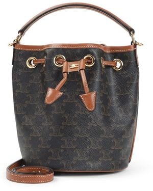 Celine Teen Clara Shoulder Bag - Black