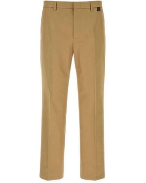 Gucci Cotton Pants - Natural