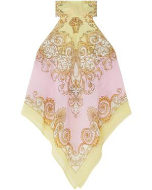 Versace Barocco Print Top - Multicolor