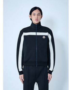 Moncler High-Neck Zip Jacket - Blue