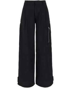 Ami Paris Clothing Pants - Black