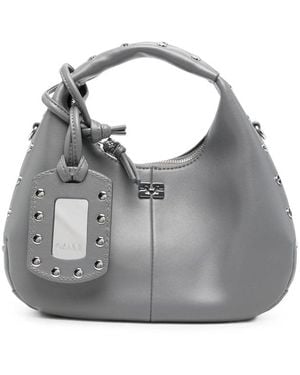 Ganni Tote Bags - Gray