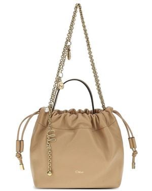 Chloé Chloé Neutrals Bucket Bags - Natural