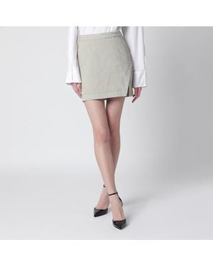 Vivienne Westwood Light Infinity Mini Denim Skirt - Gray
