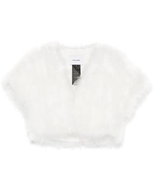 Yves Salomon Capes - White