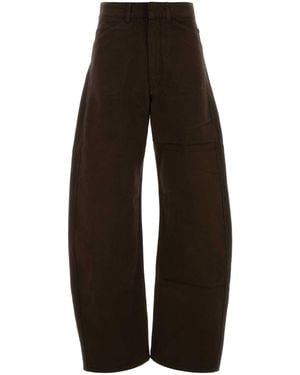 Lemaire Chocolate Denim Jeans - Black