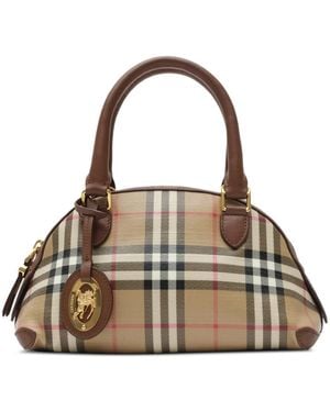 Burberry Mini Primrose Top Handle Bag - Metallic