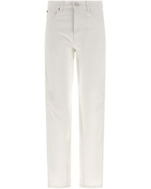 Coperni 'Tapered Denim' Jeans - White