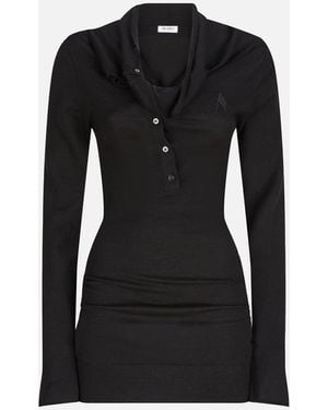 The Attico Mini Dress - Black