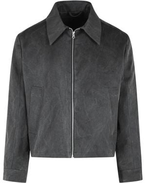 Séfr 'Tazio' Cotton Jacket - Black