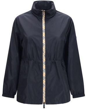 Burberry Short Blackpool Nylon Jacket - Blue