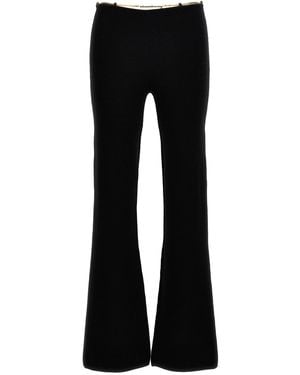 Alexander Wang Nameplate Chain' Pants - Black