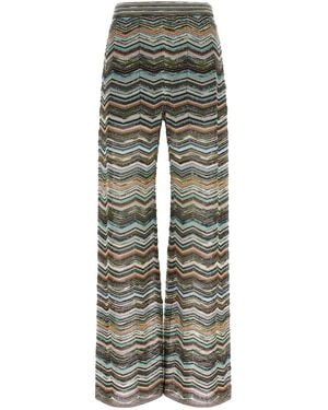 Missoni Palazzo Pants - Gray
