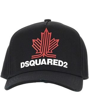 DSquared² Baseball Cap With Logo - Black