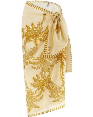 Eres 'Jungle' Sarong Skirt - Metallic