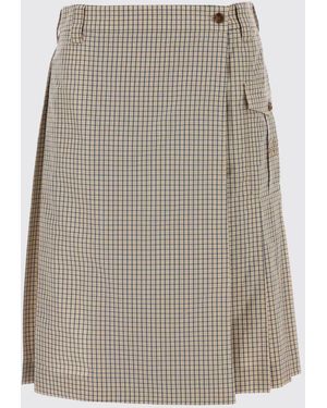 Miu Miu Skirt Sand - Gray