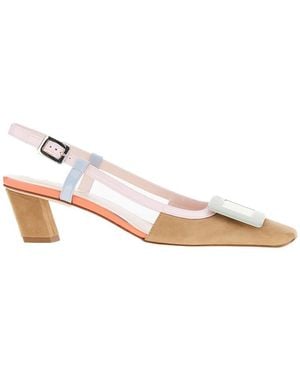 Roger Vivier 'Belle Vivier' Multicolored Slingback Pumps