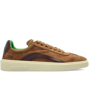 DSquared² Dsquared Laced Sneaker With Patch With Logo - Brown
