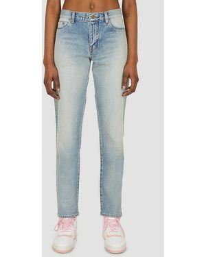 Saint Laurent Boyfriend Jeans - Blue