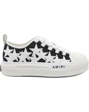 Amiri Stars Court Low Sneakers - White