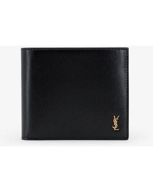 Saint Laurent Tiny Wallet - Black