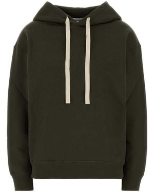 Jil Sander Cotton Sweatshirt - Green