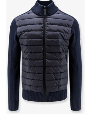 Canada Goose Hybridge Technical Fabric And Nylon Jacket - Blue