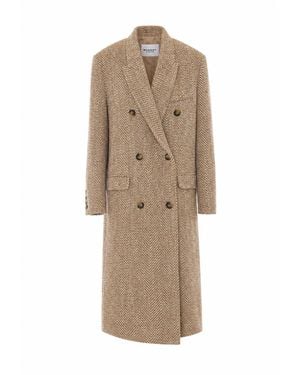 Isabel Marant Pilda Coat - Natural
