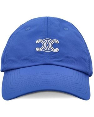 Celine Logo Baseball Cap - Blue
