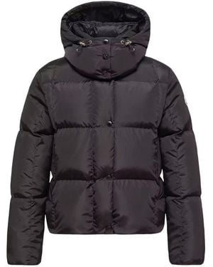 Moncler Castlenew Hooded Down Jacket - Black