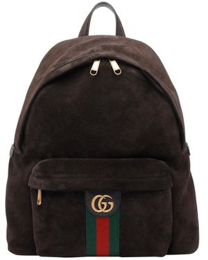 Gucci Medium Ophidia Backpack - Black