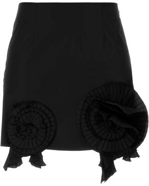 Blumarine Elegant Tailored Skirt - Black