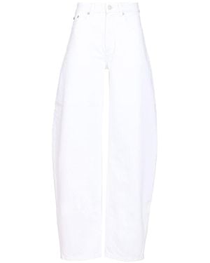 Alaïa Alaïa Rounded Pants - White