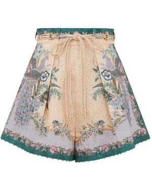 Zimmermann 'Indra' Shorts - Natural