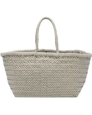 Dragon Diffusion Small Triple Jump Handbag - Gray